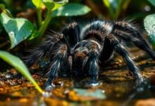 Agua y Hidratación para tarántulas