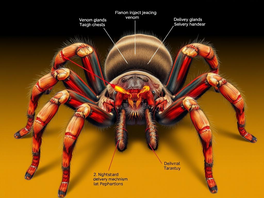 Anatomía de Tarántulas