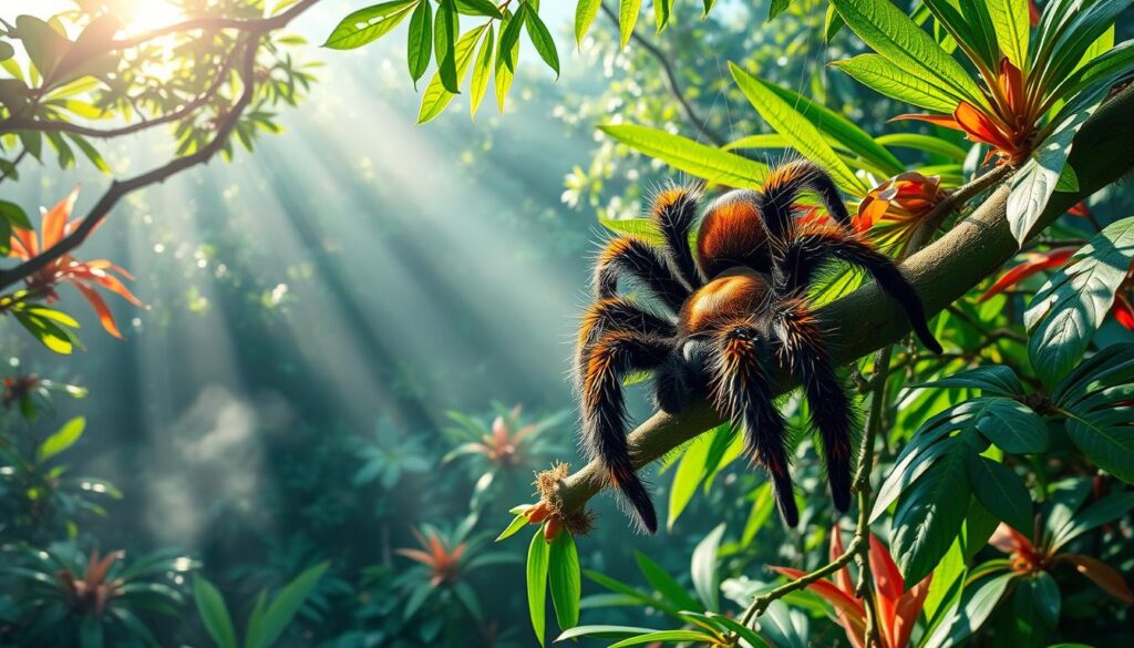 Arboreal tarantula