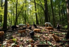 Camouflage and mimicry strategies to avoid predators.