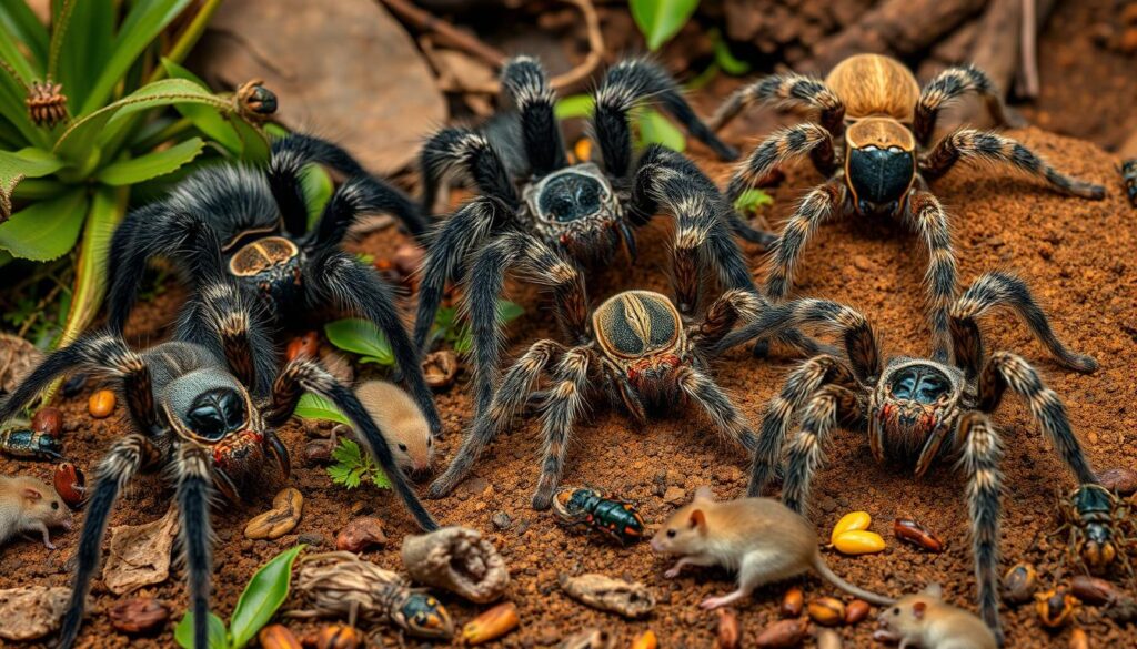 Características de tarántulas cazadoras