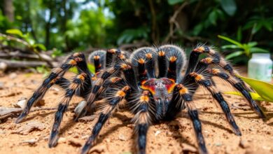 Ciclo de Vida de los Machos de tarantula