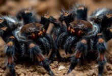 Comportamiento Competitivo entre Crías de Tarántula