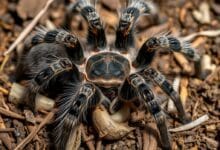 Cuidado durante la Muda  de tarantulas