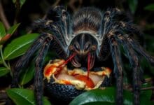 Digestión Externa de las tarántulas