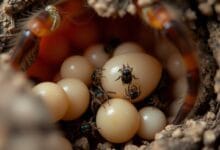 Eclosión y Desarrollo de Crías de tarantula