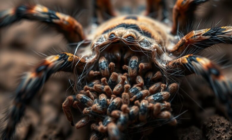 How many babies does a tarantula have?