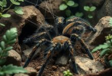 How tarantula behavior changes when kept in captivity.