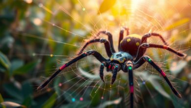 How tarantulas use chemical signals to communicate.