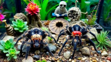 Introducing New Tarantulas to the Terrarium