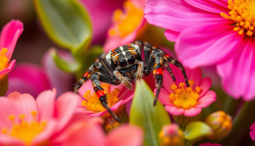 Jumping Spider Camouflage