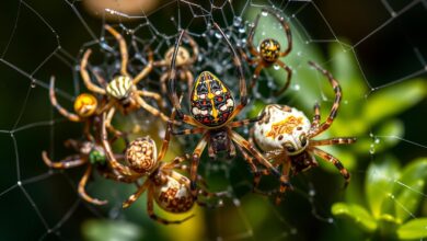 Poisonous spiders