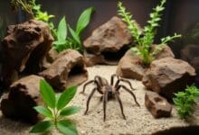 Reducción del Estrés en tarántulas