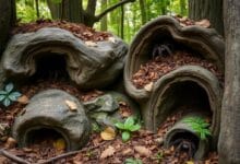 Shelters and Hiding Places in Terrariums