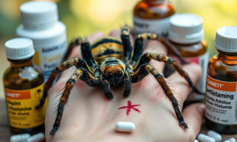 Tarantula Bite Antihistamines