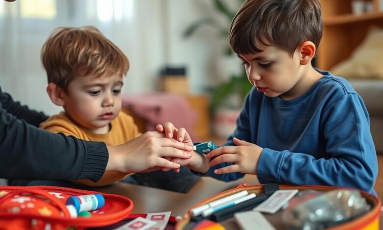 Tarantula Bite First Aid for Children