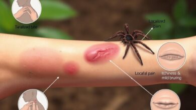 Tarantula Bite Symptoms