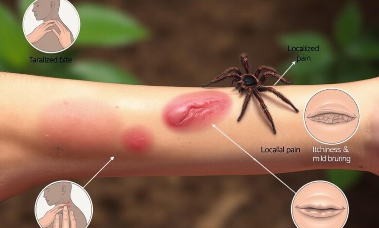 Tarantula Bite Symptoms