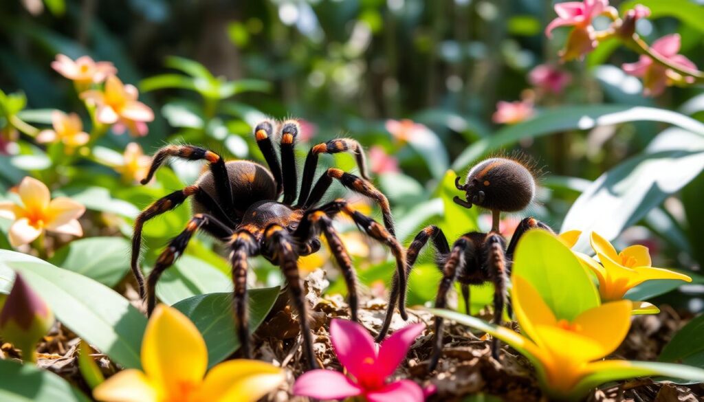 Tarantula Courtship Behavior