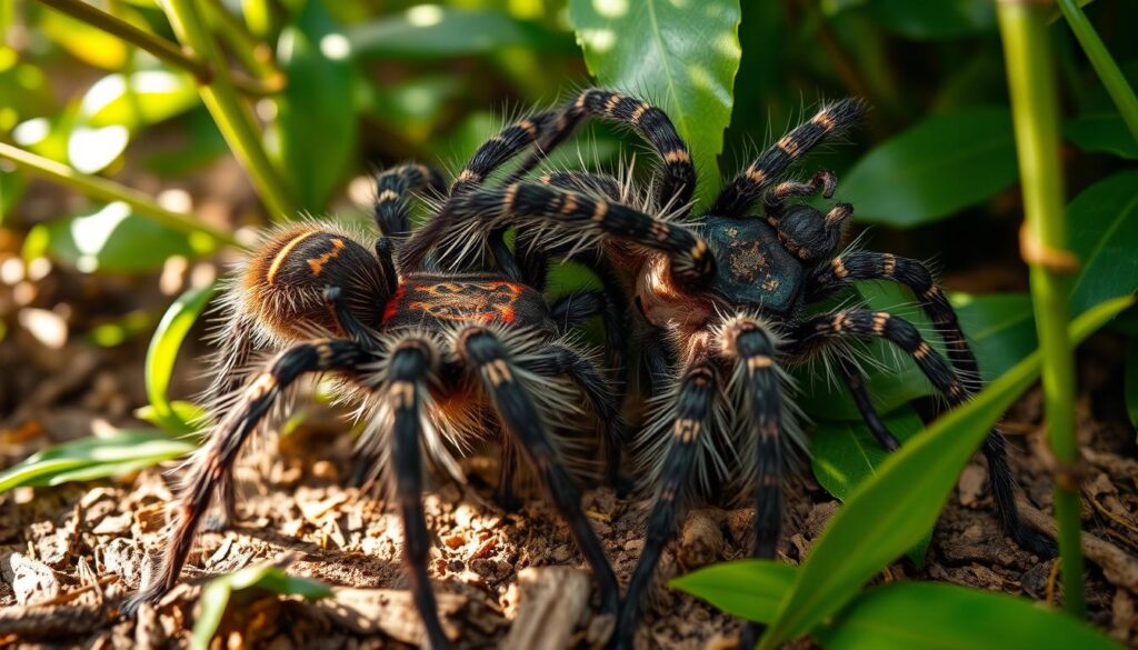 Tarantula Mating