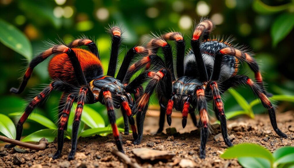 Tarantula Mating Ritual