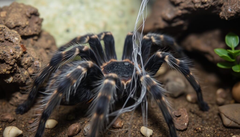 Tarantula Molting Indicators