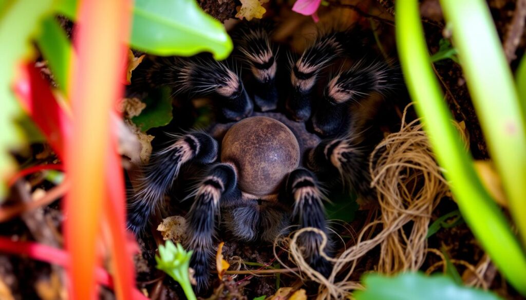 Tarántula embarazada