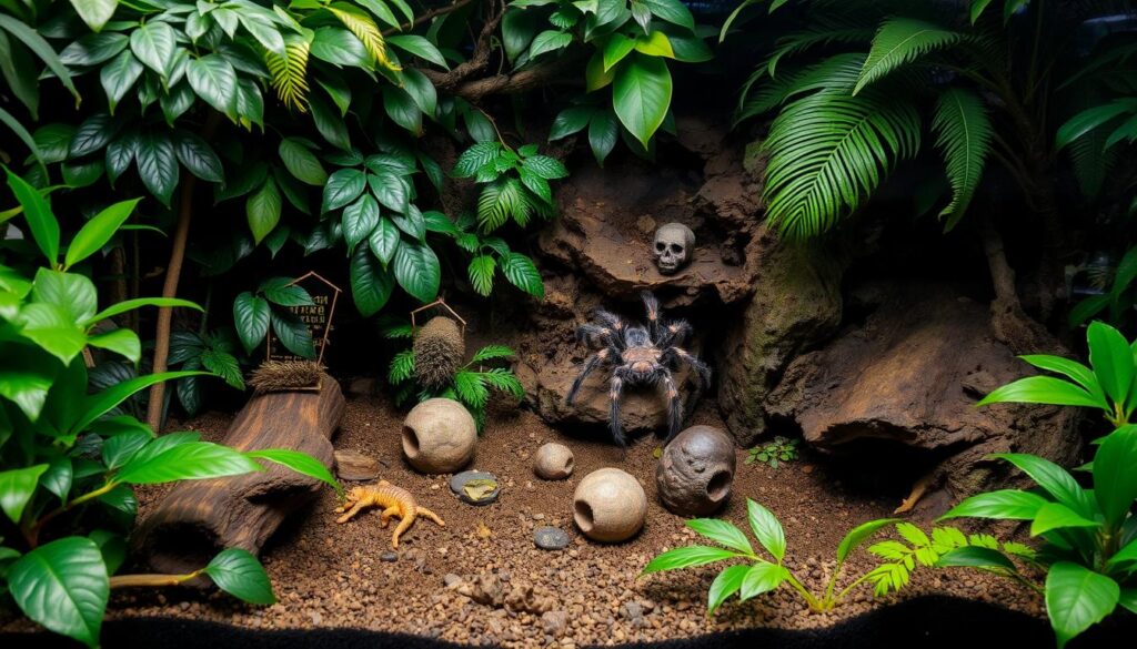 Tarantula habitat requirements