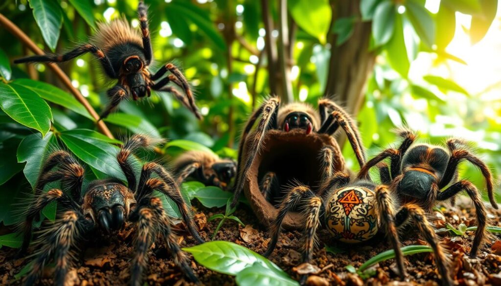 Tarantula survival strategies