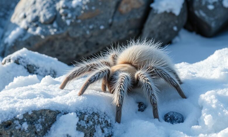 Tarantulas in arctic and subarctic regions