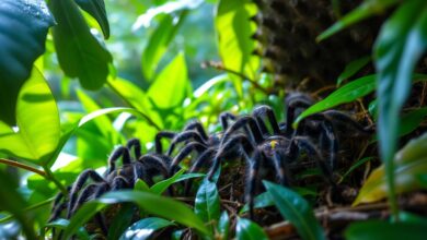 Tarantulas in the Amazon