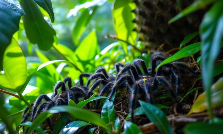 Tarantulas in the Amazon