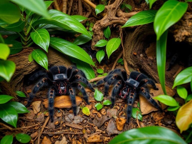 Micro Tarantulas How to create shelters and hiding places that simulate the natural ...