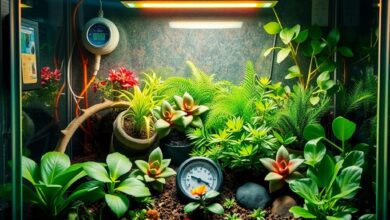 Temperature Control in Terrariums