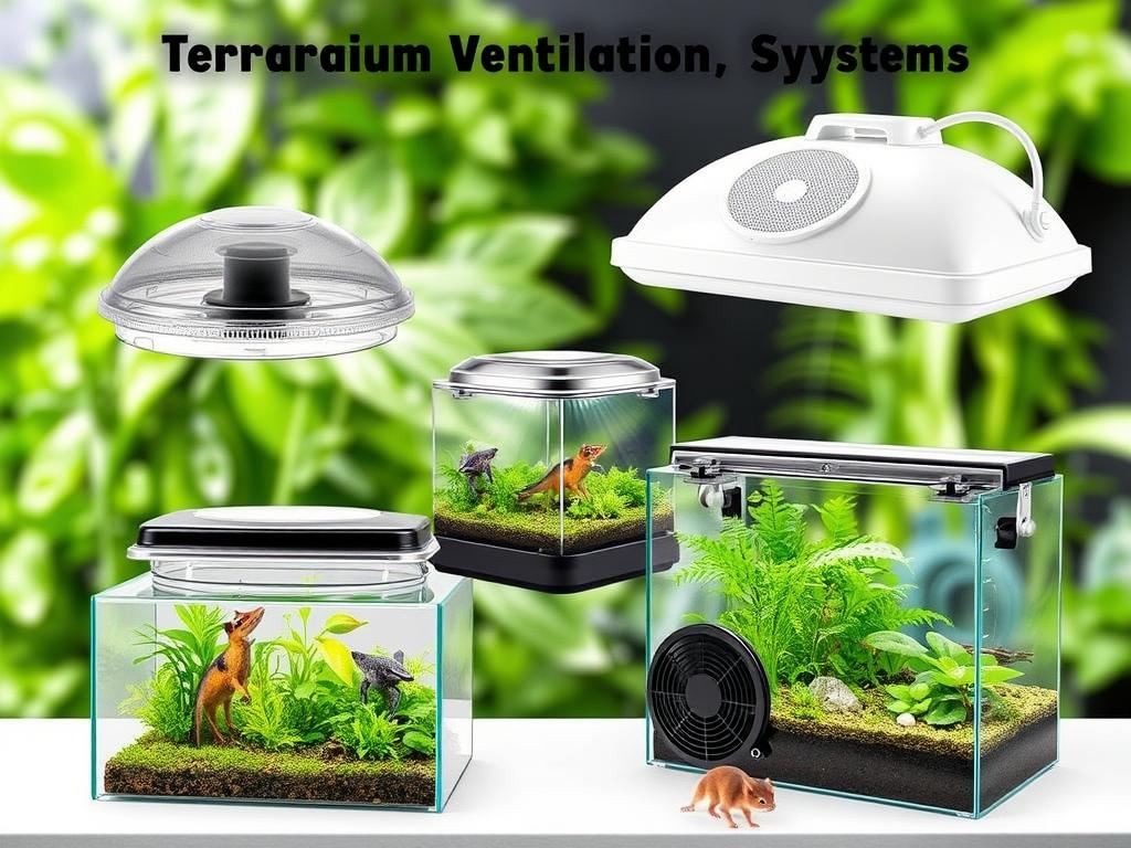 Terrarium ventilation systems