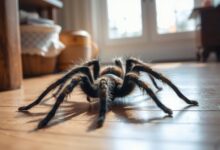 What do you do if you have a tarantula in your house?