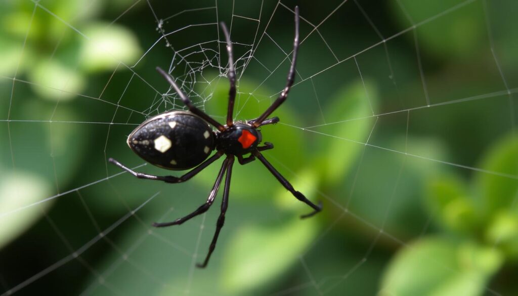 black widow spider