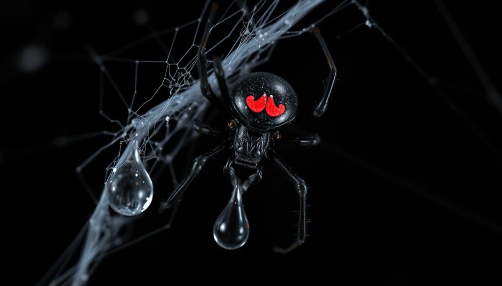 black widow spider venom