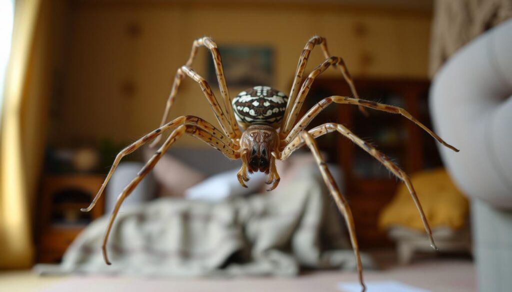 domestic huntsman spider