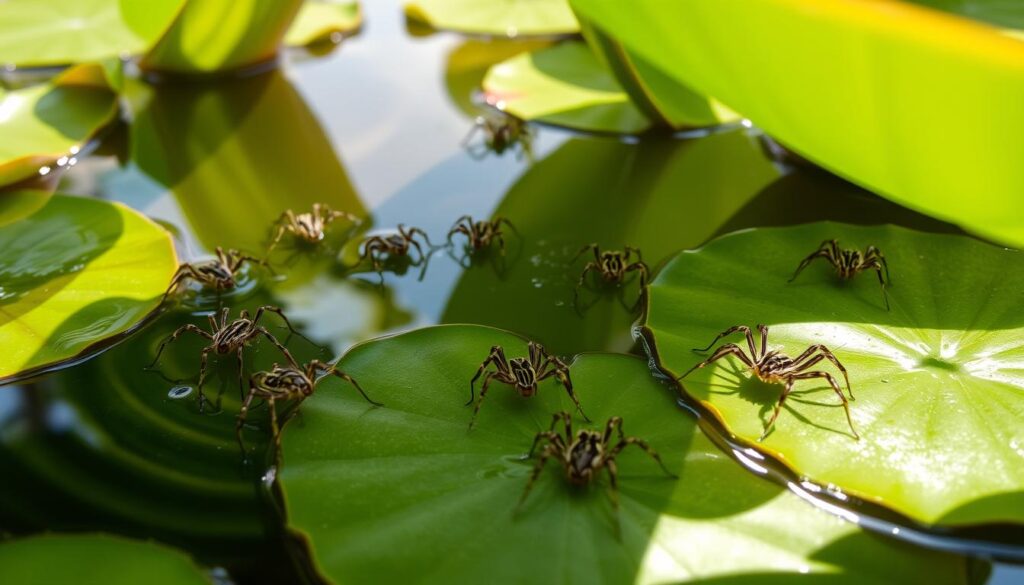 fishing spiders