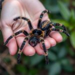 handling tarantula