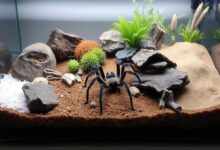 substrates for the tarantula terrarium