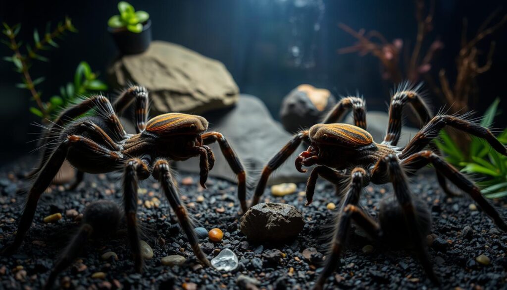 tarantula aggression