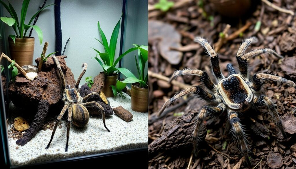 tarantula behavior changes captivity