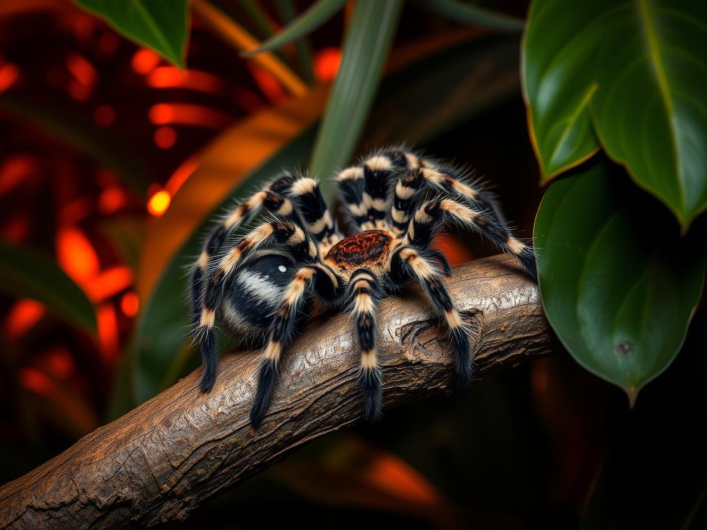 tarántula cebra de costa rica