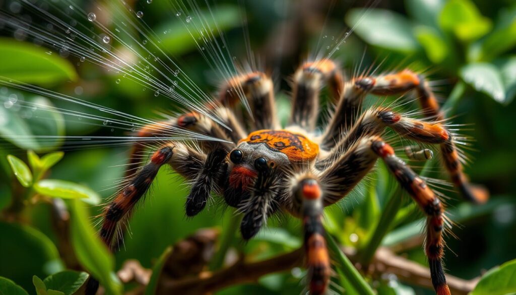 tarantula chemical signaling