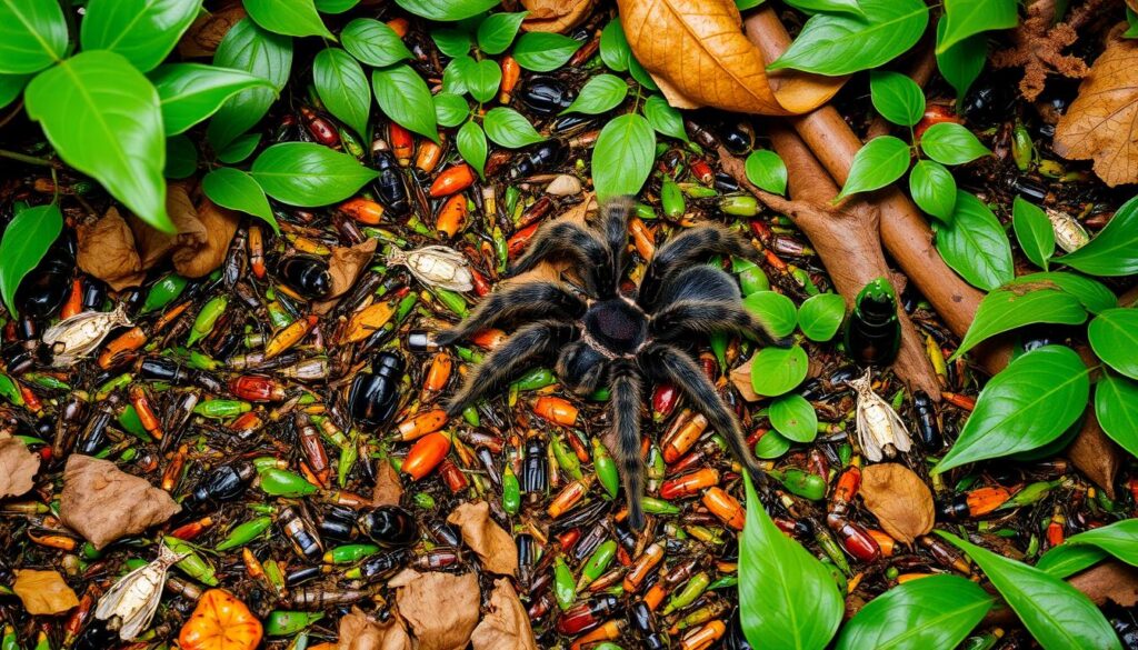 tarantula food