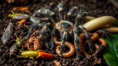 tarantula food