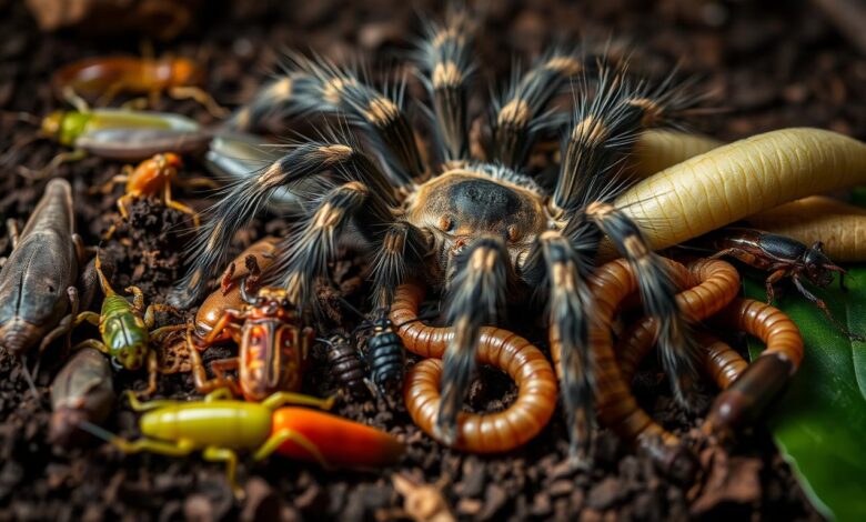 tarantula food