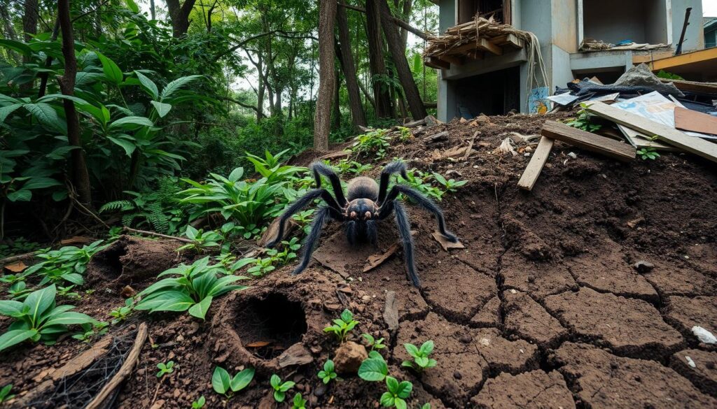 tarantula habitat encroachment